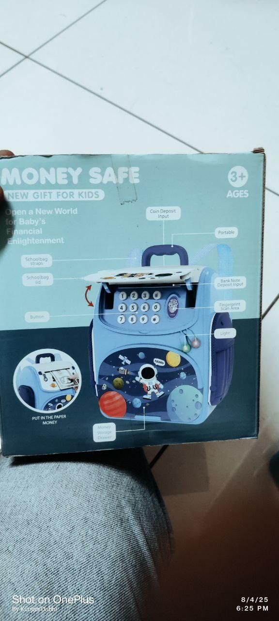 ✨ Modern Money Safe Musical Piggy Bank Toy ✨