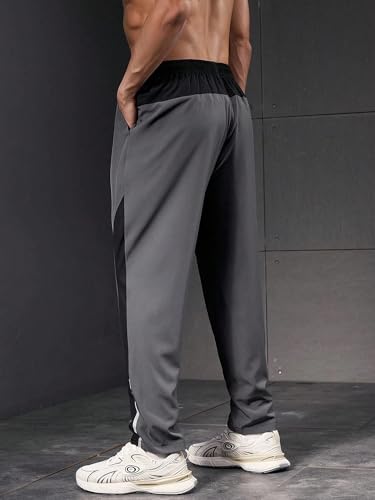 POSHAX Regular Track Pant for Men || Track Pants || Plain Track Pant (TP-75-Black-S)