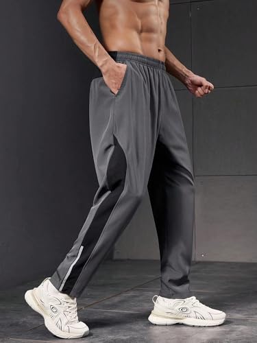 POSHAX Regular Track Pant for Men || Track Pants || Plain Track Pant (TP-75-Black-S)