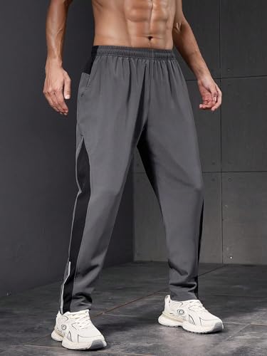 POSHAX Regular Track Pant for Men || Track Pants || Plain Track Pant (TP-75-Black-S)