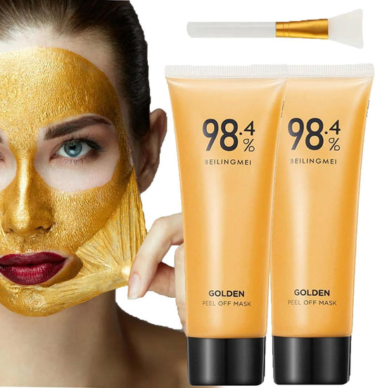 98.4% Gold Peel Off Mask – Pack of 2