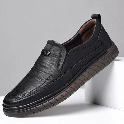 Men’s Premium Black Synthetic Loafers