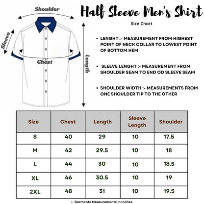 Leriya Fashion Men's Casual Cotton Shirt – Button Down Summer Shirt's for Men | Lightweight Textured Fabric | Perfect for Daily & Weekend Wear White