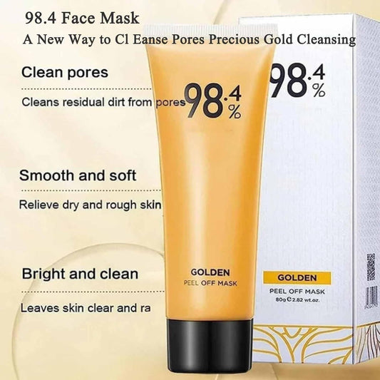 98.4% Gold Peel Off Mask – Pack of 2