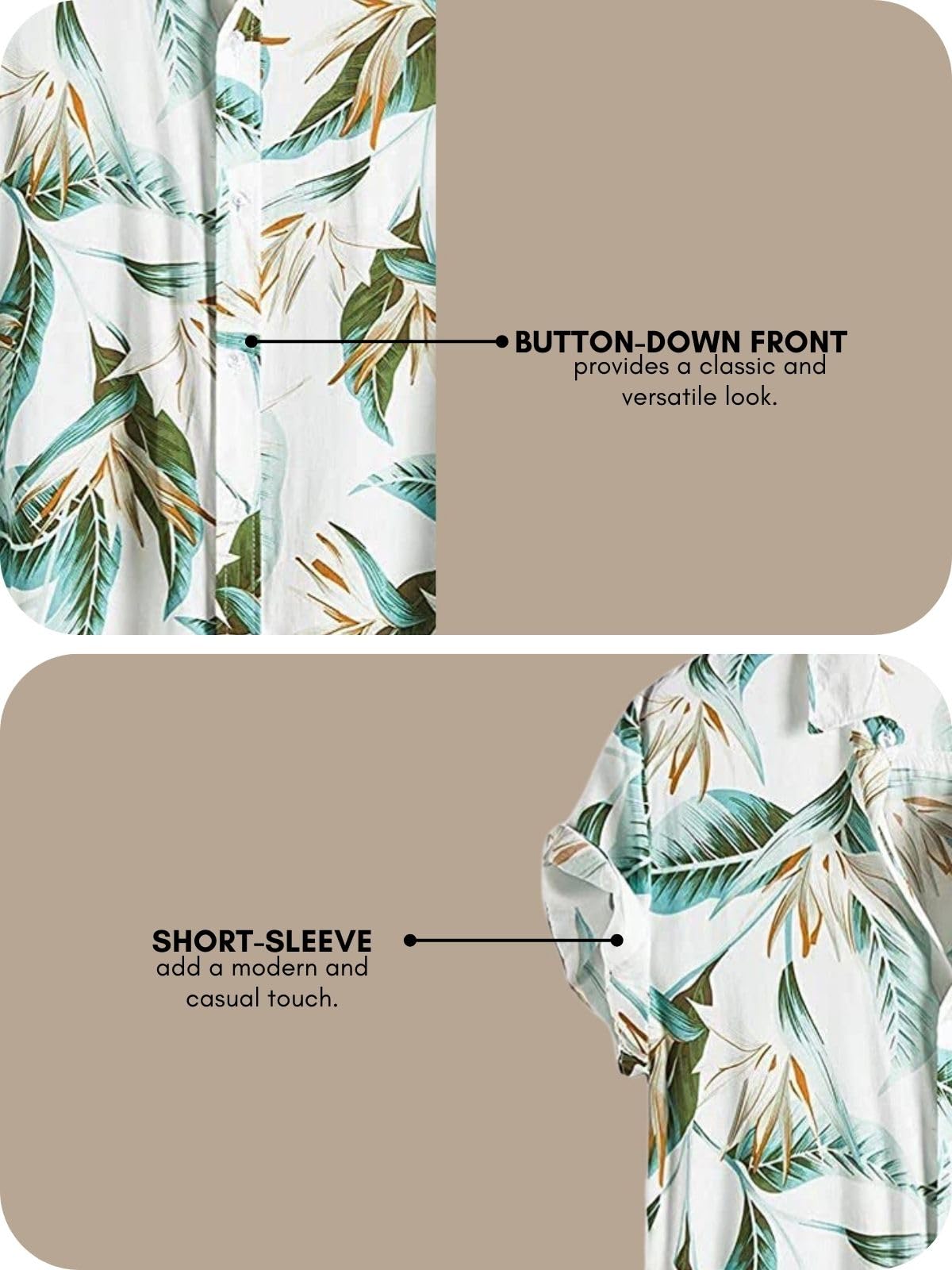 Leriya Fashion Men's Casual Cotton Shirt – Button Down Summer Shirt's for Men | Lightweight Textured Fabric | Perfect for Daily & Weekend Wear White