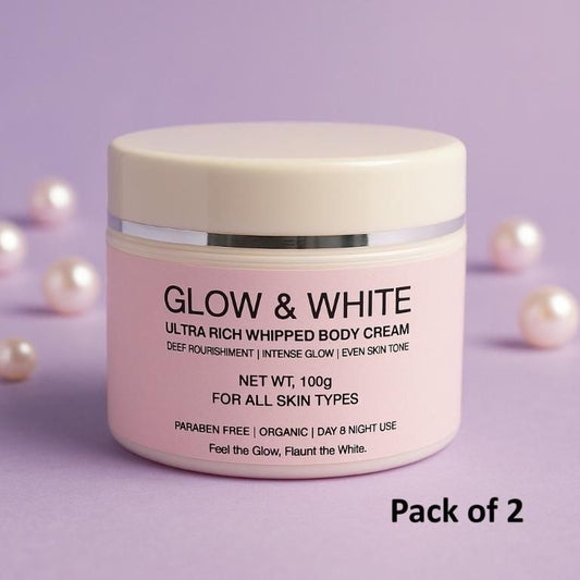 ✨ Glow & White Body Cream 100gm Each (Pack of 2) ✨