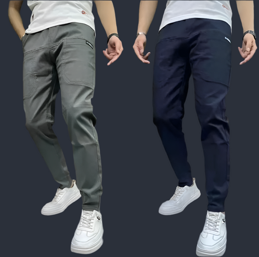 Men’s Premium Casual Joggers – Pack of 2