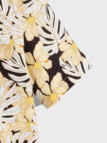 Leriya Fashion Men's Casual Cotton Shirt – Button Down Summer Shirt's for Men | Lightweight Textured Fabric | Perfect for Daily & Weekend Wear White