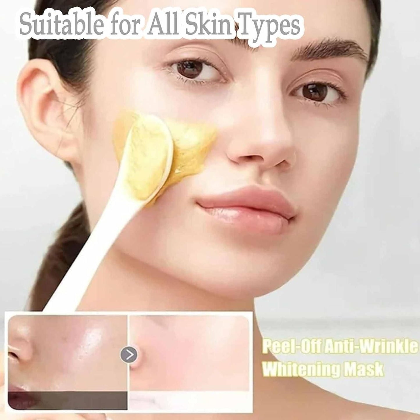 98.4% Gold Peel Off Mask – Pack of 2