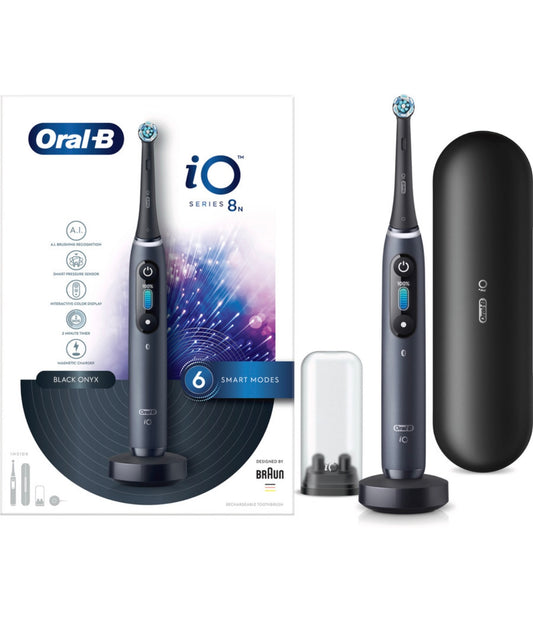 Oral-B iO Black Ultimate Clean Replacement Brush Heads (Pack of 2)